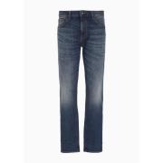 J13 Slim Fit Jeans Armani Exchange , Blue , Heren