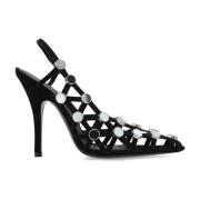 Schoenen met hakken Grid The Attico , Black , Dames