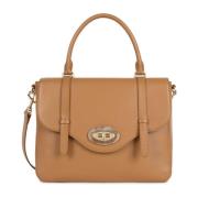 Handbags Lancaster , Brown , Dames