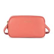 Dubbele rits Pochette Dune Rose Blush Lancaster , Pink , Dames