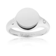 Follina Plain Kleine Ring Sif Jakobs Jewellery , Gray , Dames