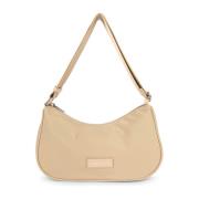 Basic Vita Ritssluiting Crossbody Tas Lancaster , Beige , Dames