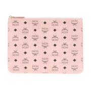 Stijlvolle Clutch Tas voor Vrouwen MCM , Pink , Dames