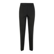 Stijlvolle Broeken voor Vrouwen Twinset , Black , Dames