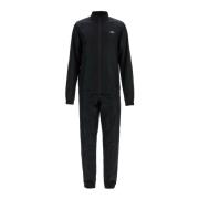 Sportief Trainingspak met Diamantpatroon Lacoste , Black , Heren