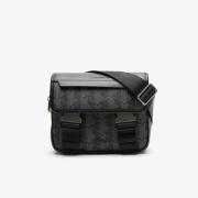 The Blend Nh3787Lx Monogramme Crossbody Tas Lacoste , Black , Heren