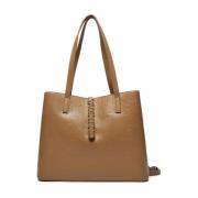 Beige Schoudertas Lio Re Valentino by Mario Valentino , Beige , Dames