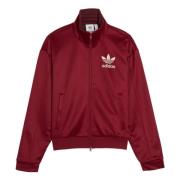 Track Top Jas voor Sportieve Look Adidas , Red , Heren