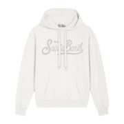 Hoodie met capuchon MC2 Saint Barth , White , Dames