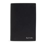 Leren portemonnee Paul Smith , Black , Heren