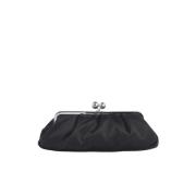 Zwarte Satijnen Pasticcino Tas Max Mara , Black , Dames