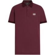 Stijlvolle Polo Shirt Dolce & Gabbana , Red , Heren