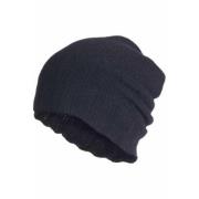 Kasjmier Zwarte Beanie Unisex Stijl Isabel Benenato , Black , Heren