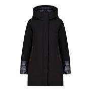 Lange Parka Jas Ciesse Piumini , Black , Dames