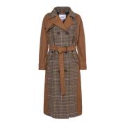 Bruine Winterjassen Bazar Deluxe , Brown , Dames