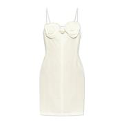 Jurk met bandjes Blumarine , Beige , Dames