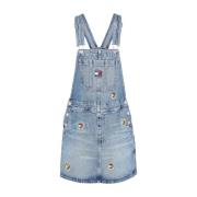 Korte Jurk Tommy Jeans , Blue , Dames