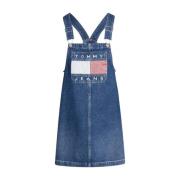 Korte Jurk Tommy Jeans , Blue , Dames