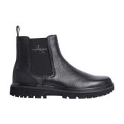 Zwarte Chelsea Enkellaarzen voor Mannen Calvin Klein Jeans , Black , H...