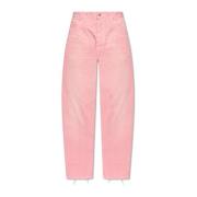 Jeans met zakken Balenciaga , Pink , Dames