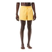 Gerecyclede sneldrogende zwemshorts geel Lacoste , Yellow , Heren