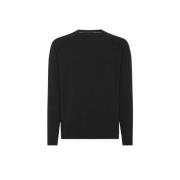 Amos Crewneck Technisch Shirt RRD , Black , Heren