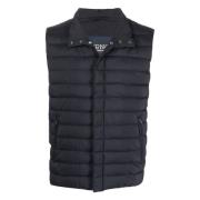 Blauw Gewatteerd Vest Herno , Blue , Heren