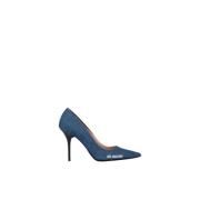 Stijlvolle Decollete Schoenen voor Vrouwen Love Moschino , Blue , Dame...