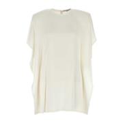 Elegante Witte Satijnen Mini Jurk Stella McCartney , White , Dames