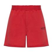 Gedrukte shorts Helmut Lang , Red , Heren