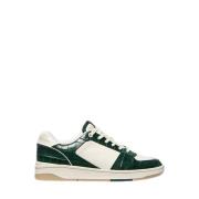 Groene Sneakers voor Stijlvolle Look Michael Kors , Green , Heren