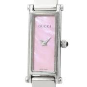 Pre-owned Metal watches Gucci Vintage , Pink , Dames