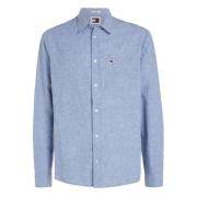 Overhemd Tommy Jeans , Blue , Heren