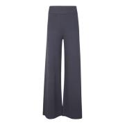 Blauwe Jersey Broek met Geribbelde Taille P.a.r.o.s.h. , Blue , Dames