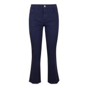 Blauwe Stretch Katoen Regular Fit Jeans Fay , Blue , Dames