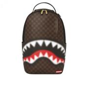 Haaien In Parijs Rugzak Blur Sprayground , Brown , Heren