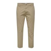 Casual Herenbroek Only & Sons , Beige , Heren