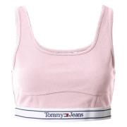 Logo Taping Top Tommy Hilfiger , Pink , Dames