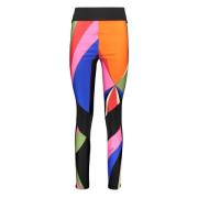 Grafische Print Elastische Leggings Emilio Pucci , Multicolor , Dames