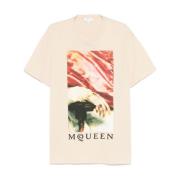 Multikleur T-shirts en Polo's Alexander McQueen , Multicolor , Heren