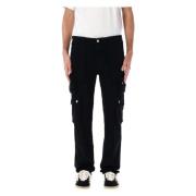 Militaire Stijl Cargo Broek Amiri , Black , Heren