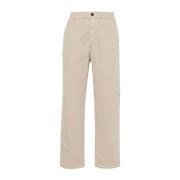 Stijlvolle Microreps Broek C.p. Company , Beige , Heren