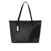 Zwarte Tote Tas met 3D Ontwerp Sprayground , Black , Dames