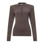 Trui met afneembare schouderkussens Stella McCartney , Brown , Dames