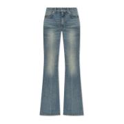 Jeans met licht uitlopende pijpen Alexander McQueen , Blue , Dames