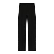 Wollen broek Alexander McQueen , Black , Heren