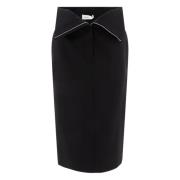 Zwarte Rokken voor Vrouwen Alexander McQueen , Black , Dames