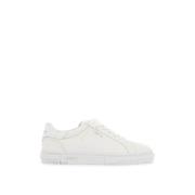 Minimalistische Leren Sneakers met Gelamineerd Logo Axel Arigato , Whi...