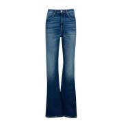 Blauwe Denim Jeans Icon Denim , Blue , Dames