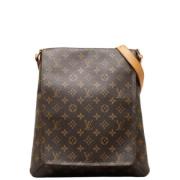 Pre-owned Canvas louis-vuitton-bags Louis Vuitton Vintage , Brown , Da...